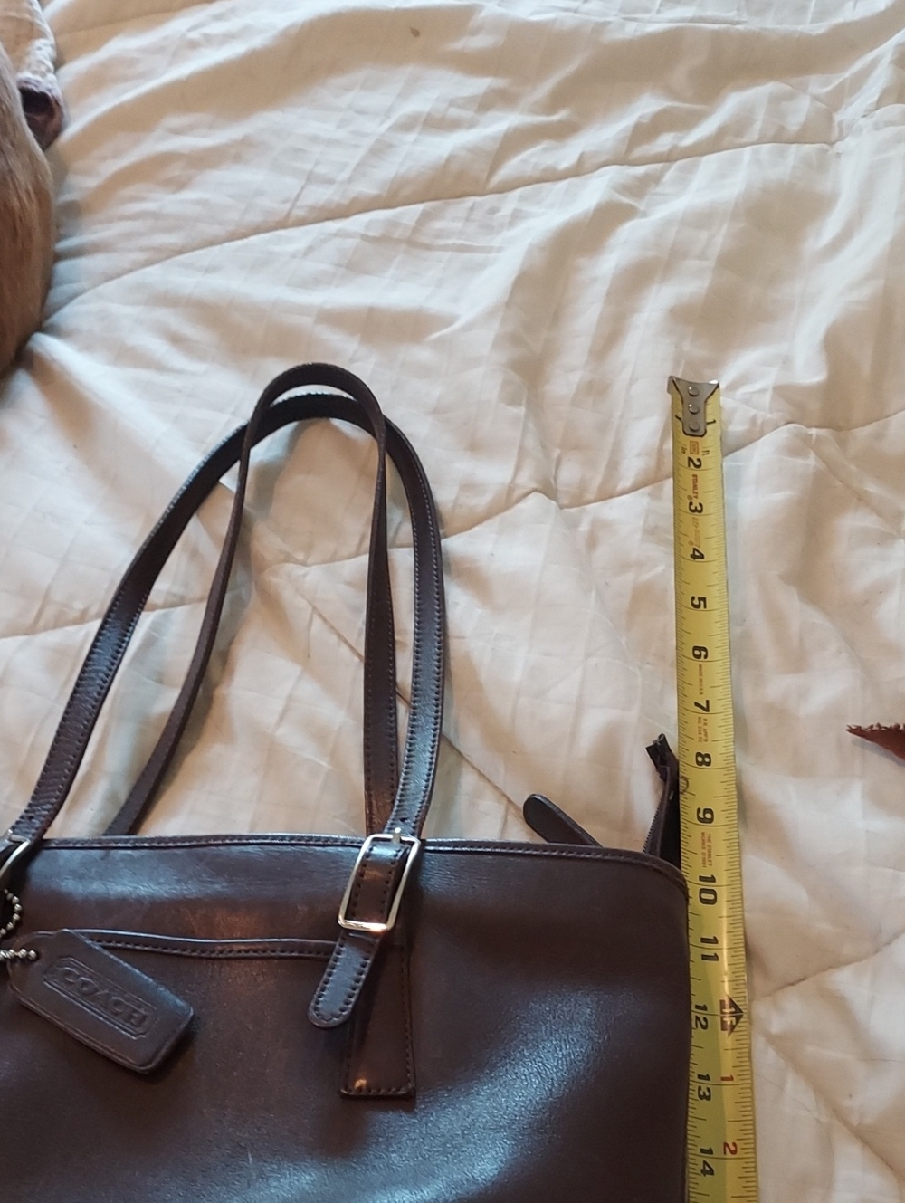 Coach Brown Shoulder Bag - Picture 10 of 10